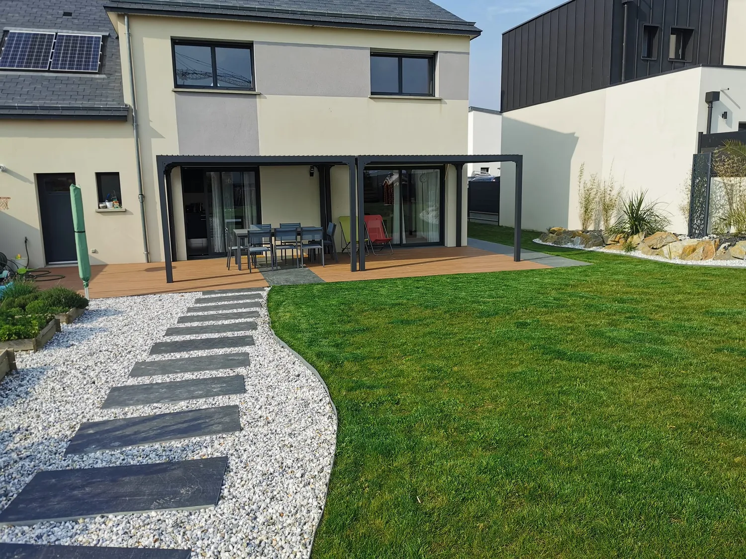 amenagement de jardin betton