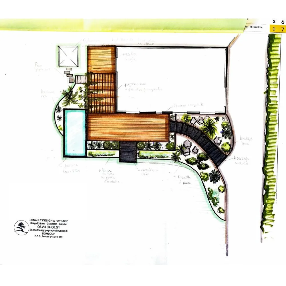 amenagement de jardin chantepie