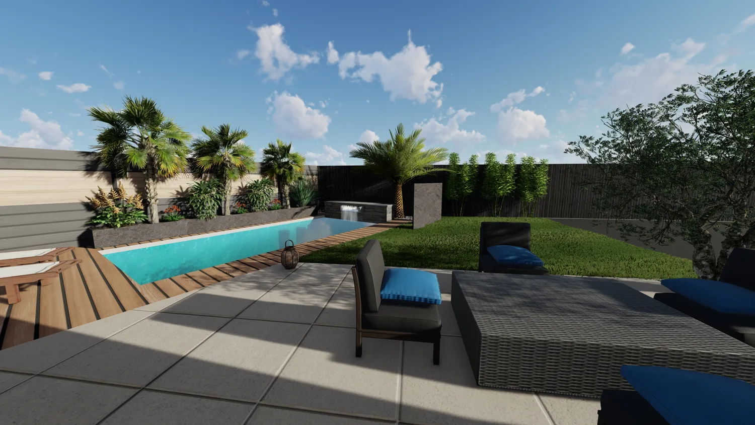 amenagement de jardin chantepie