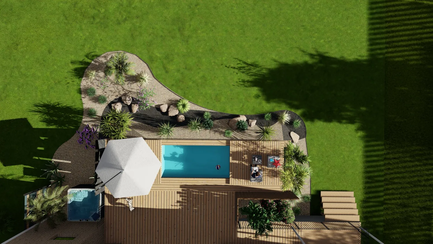amenagement de jardin chantepie