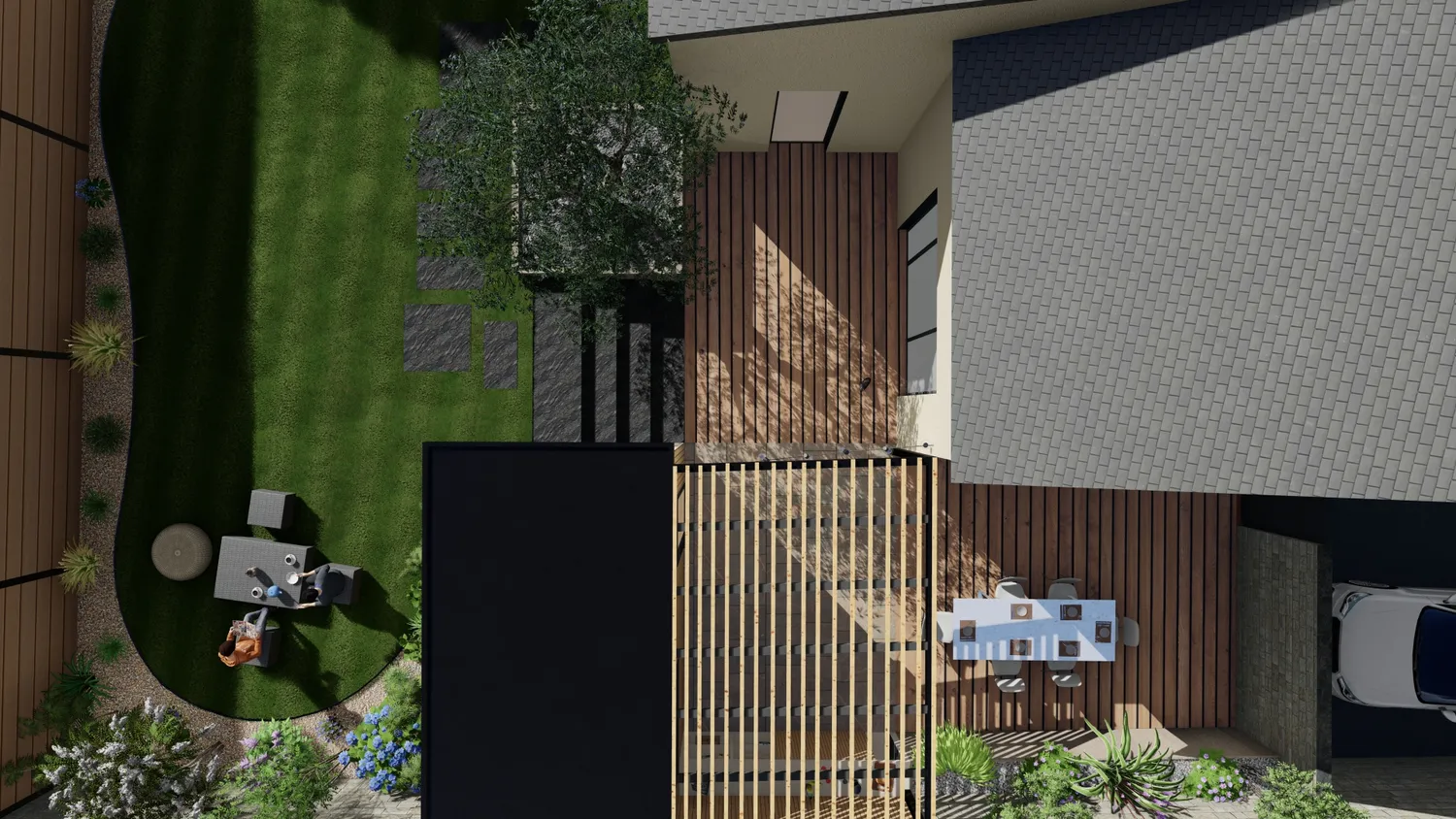 amenagement de jardin chateaubourg