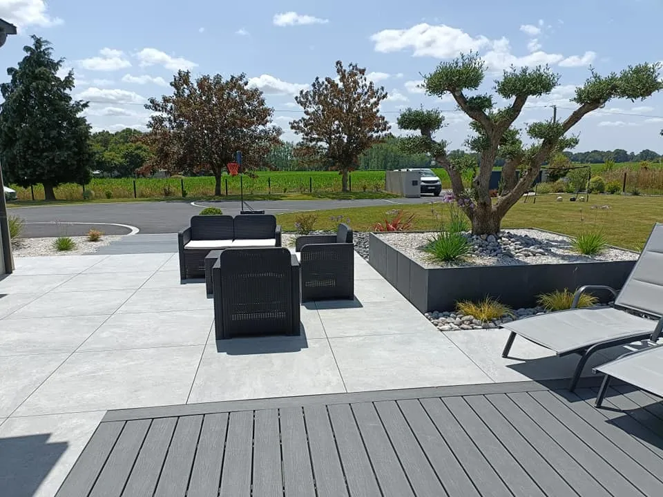 amenagement de jardin chateaubourg