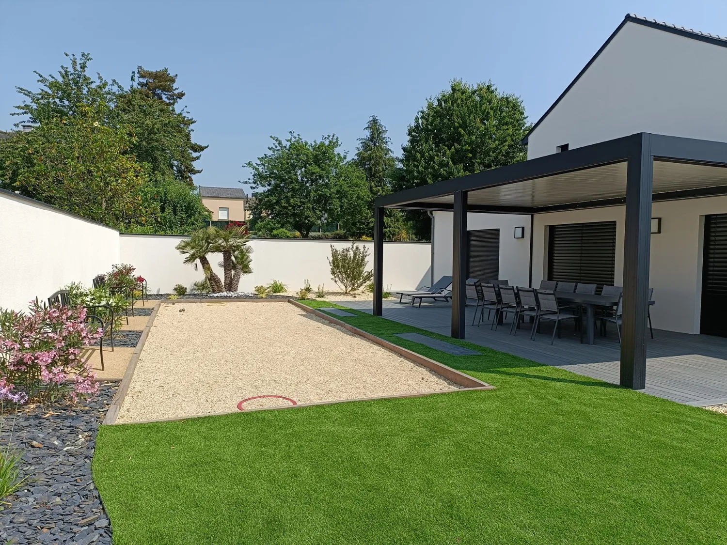 amenagement de jardin chateaugiron