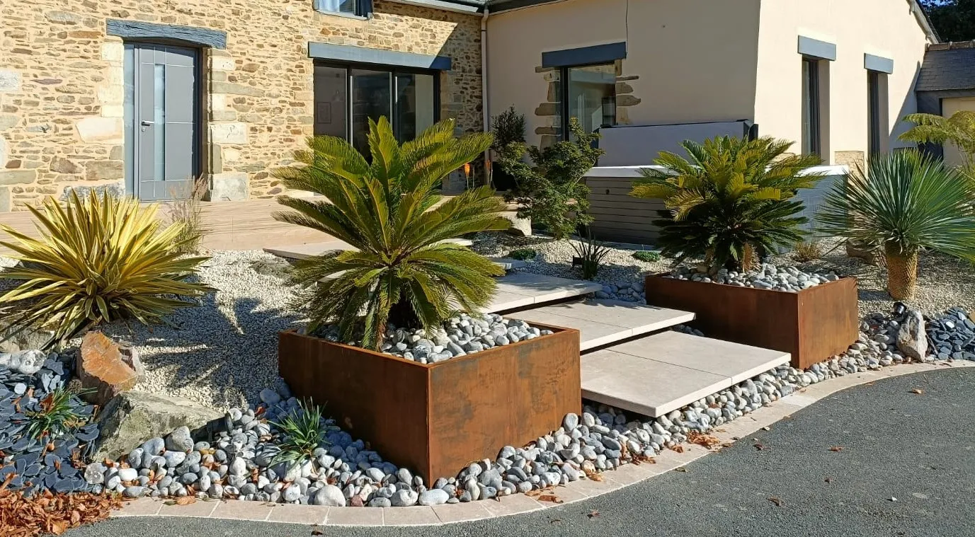 amenagement de jardin chateaugiron