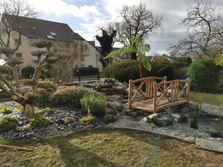 amenagement de jardin domloup