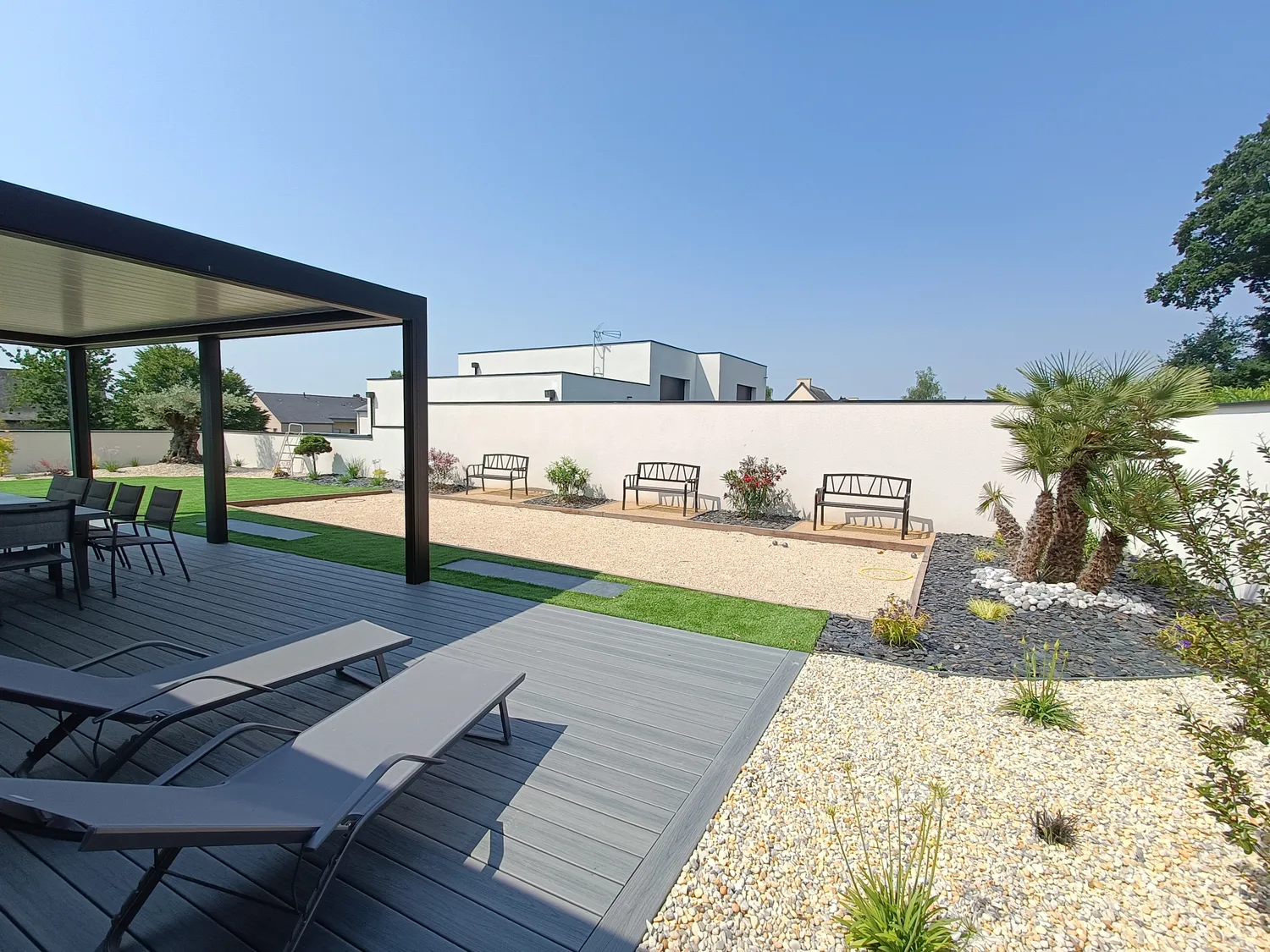 amenagement de jardin domloup