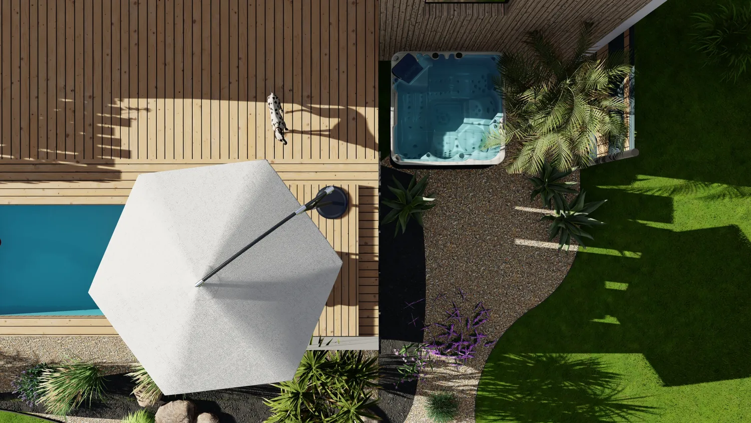 amenagement de jardin domloup