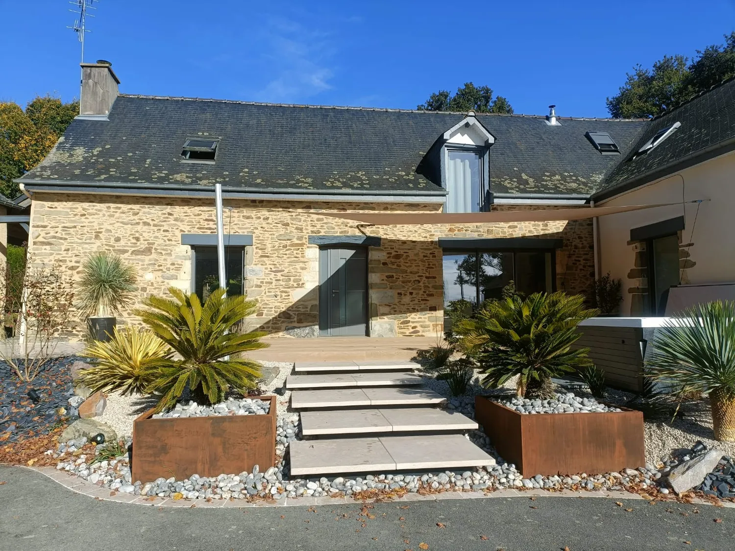 amenagement de jardin domloup