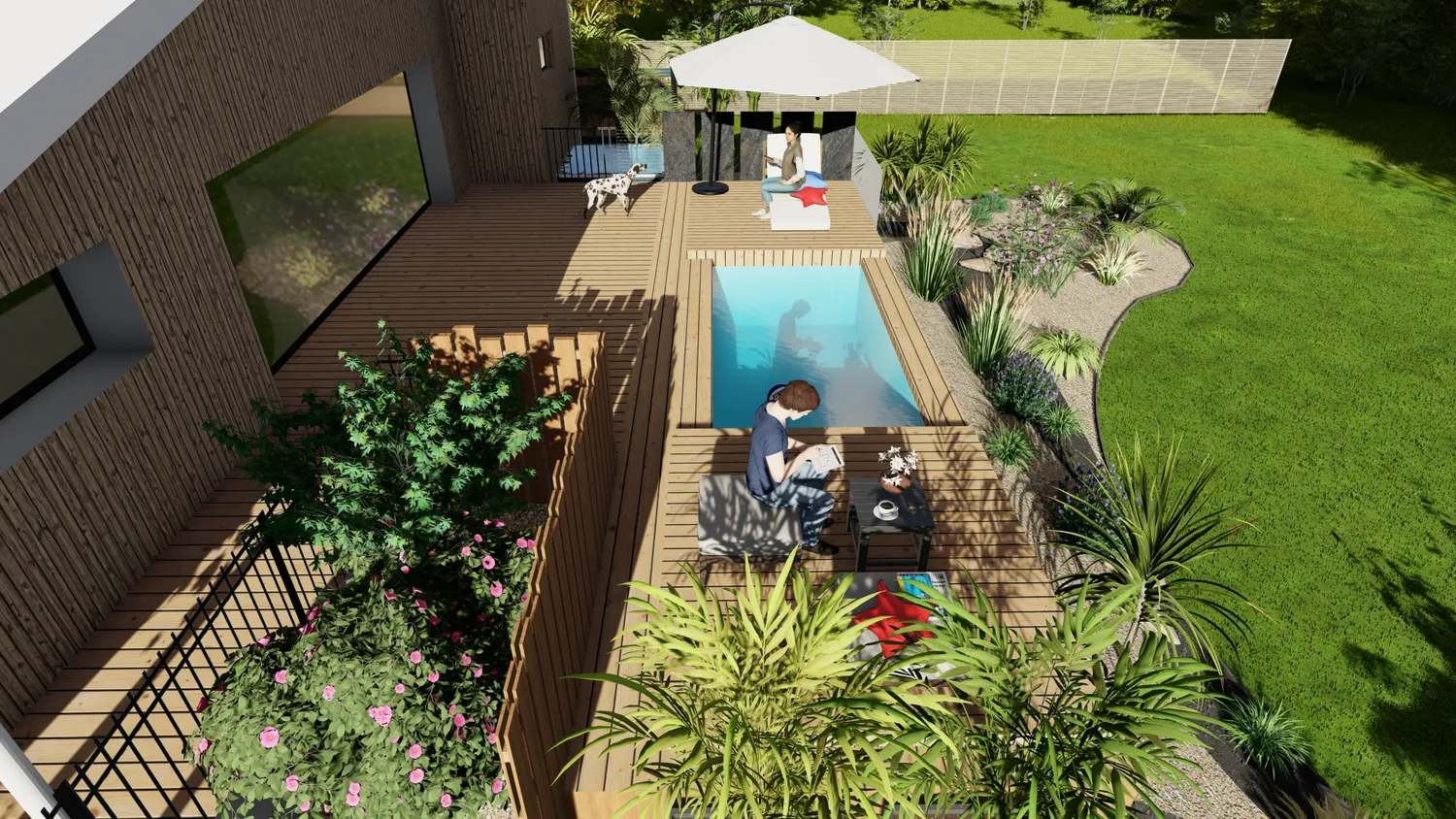 amenagement de jardin noyal sur vilaine