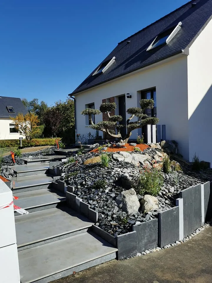 amenagement de jardin thorigne fouillard