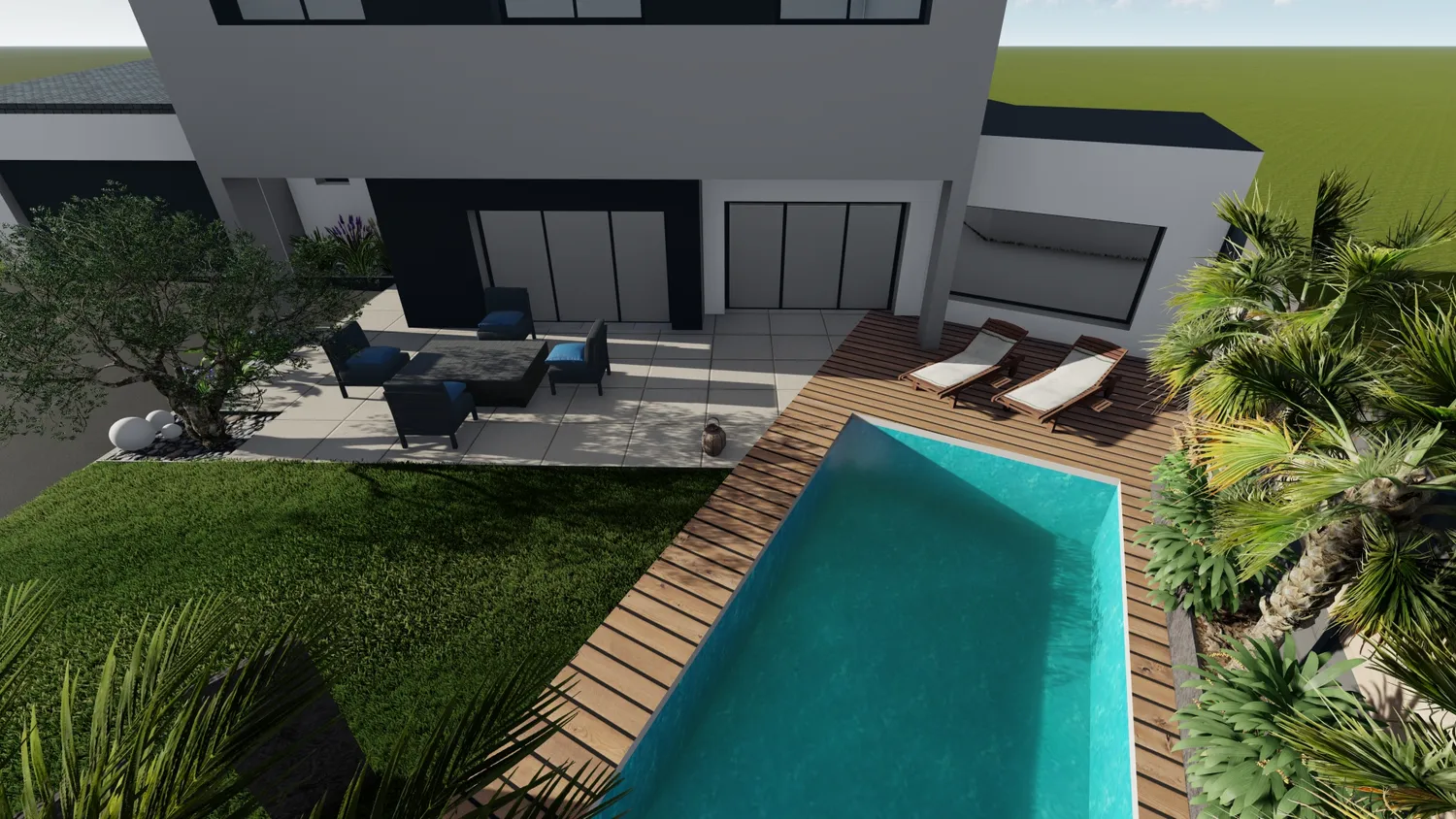 amenagement de terrasse chantepie