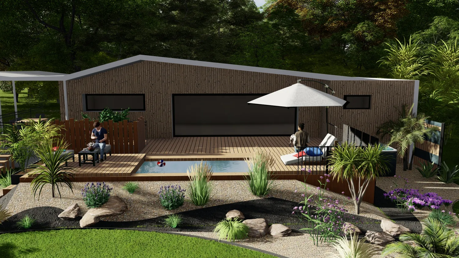 amenagement de terrasse chateaubourg