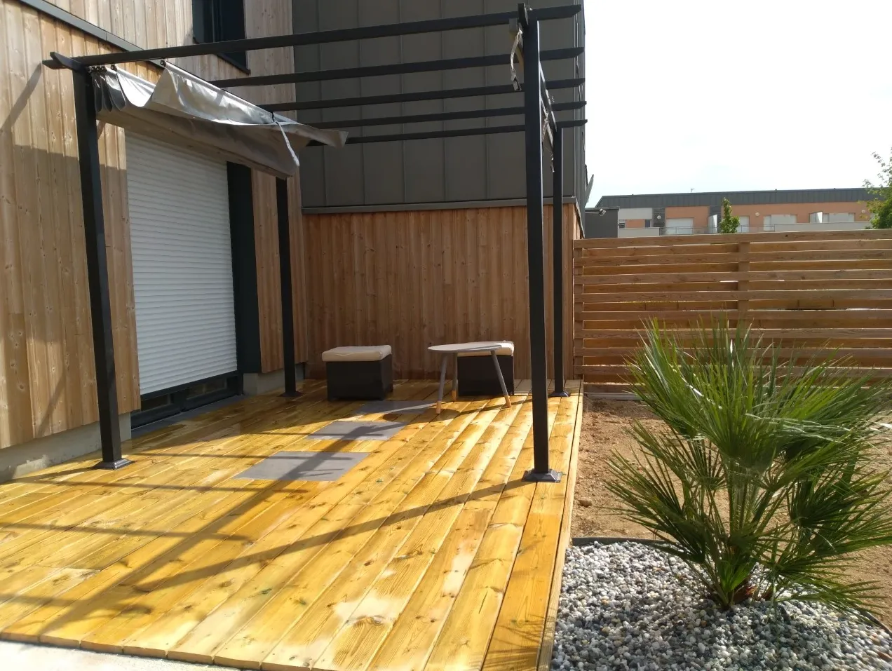 amenagement de terrasse domloup