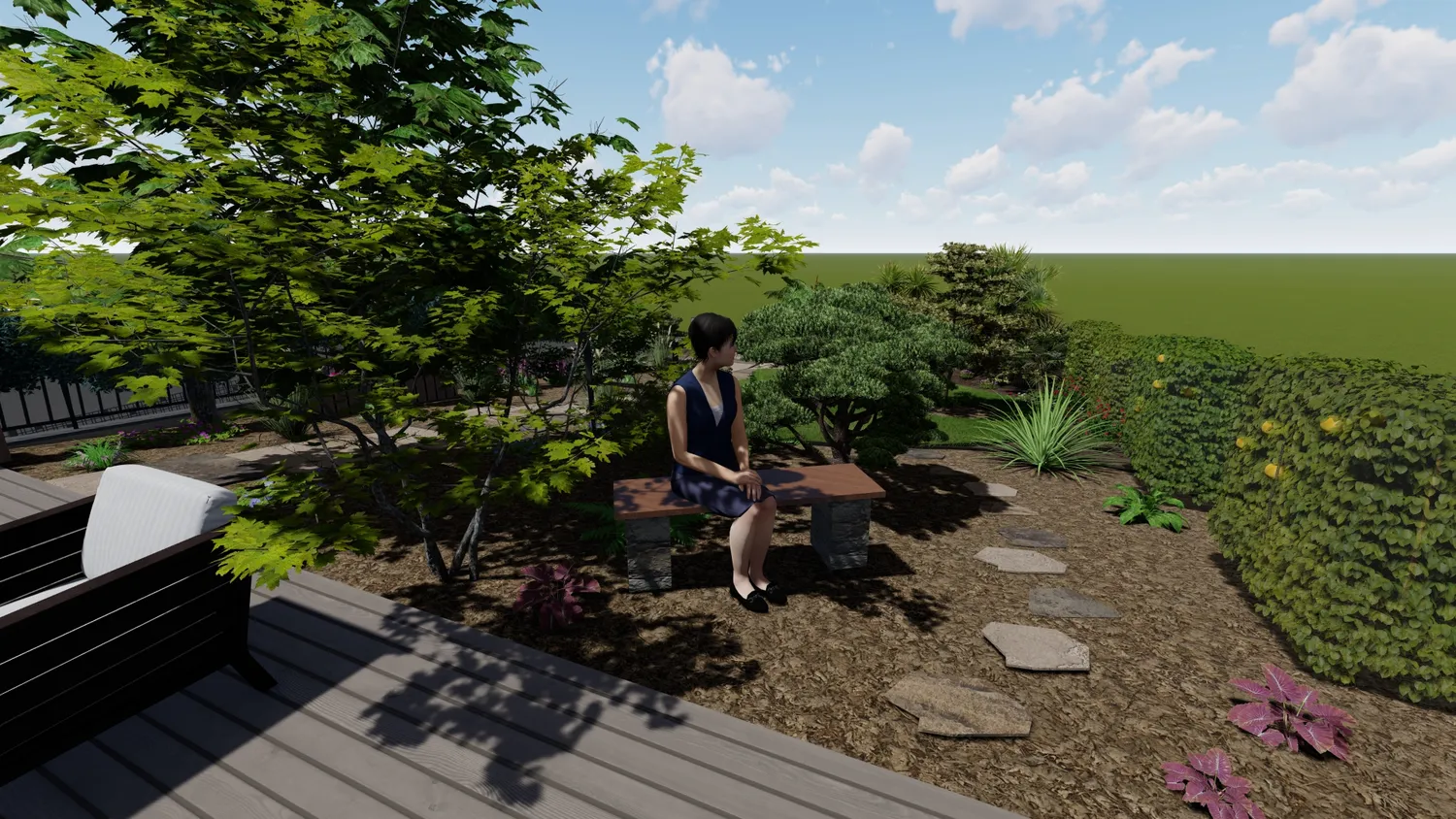 amenagement de terrasse thorigne fouillard