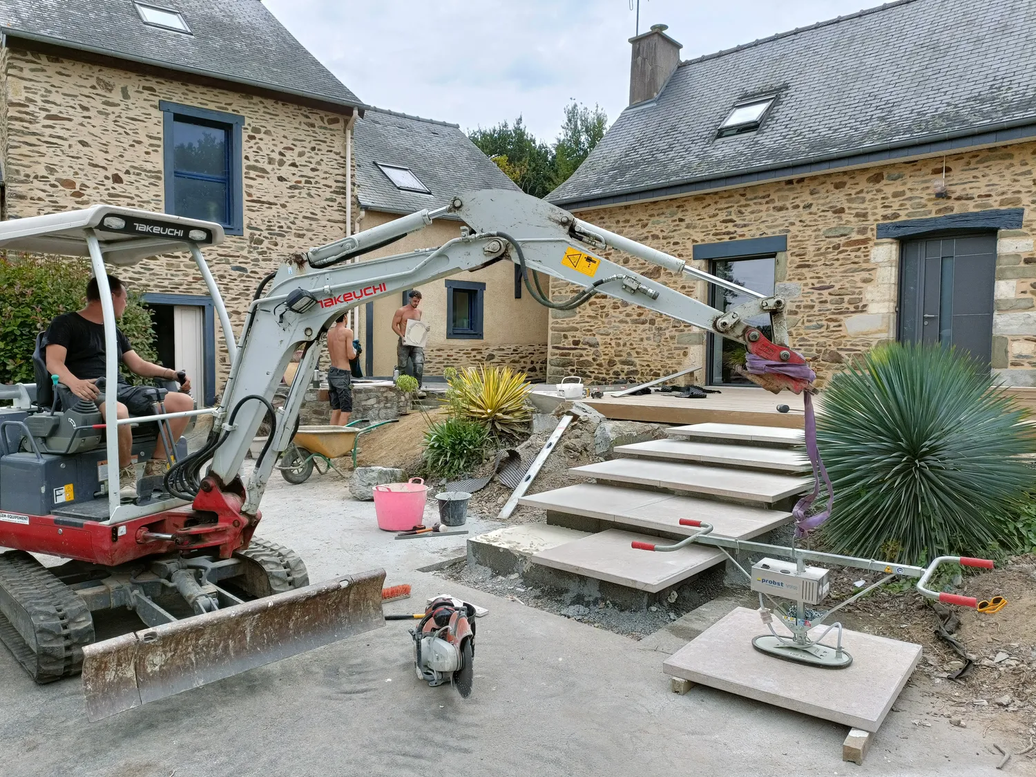entretien de jardin betton