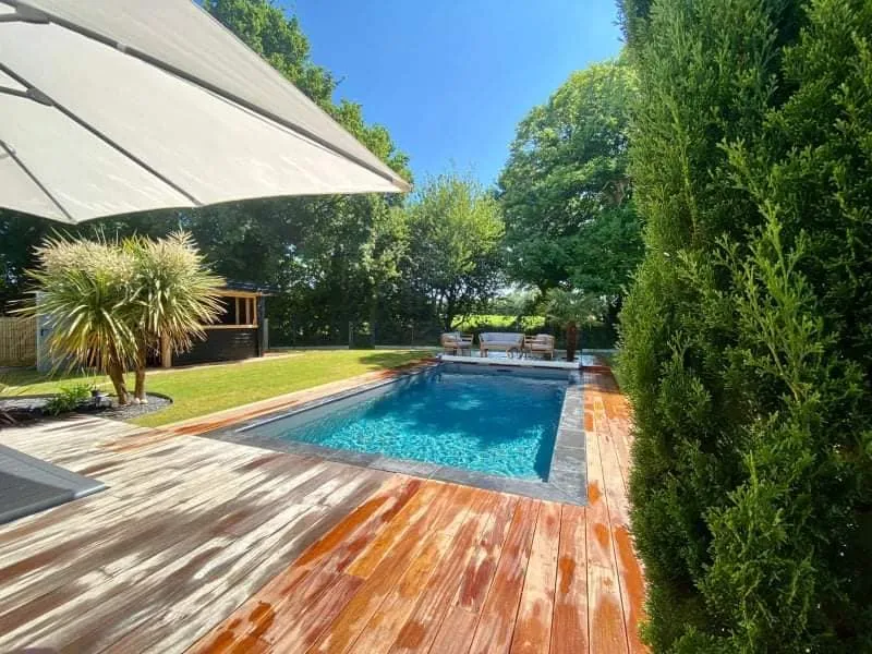 pose de cloture betton